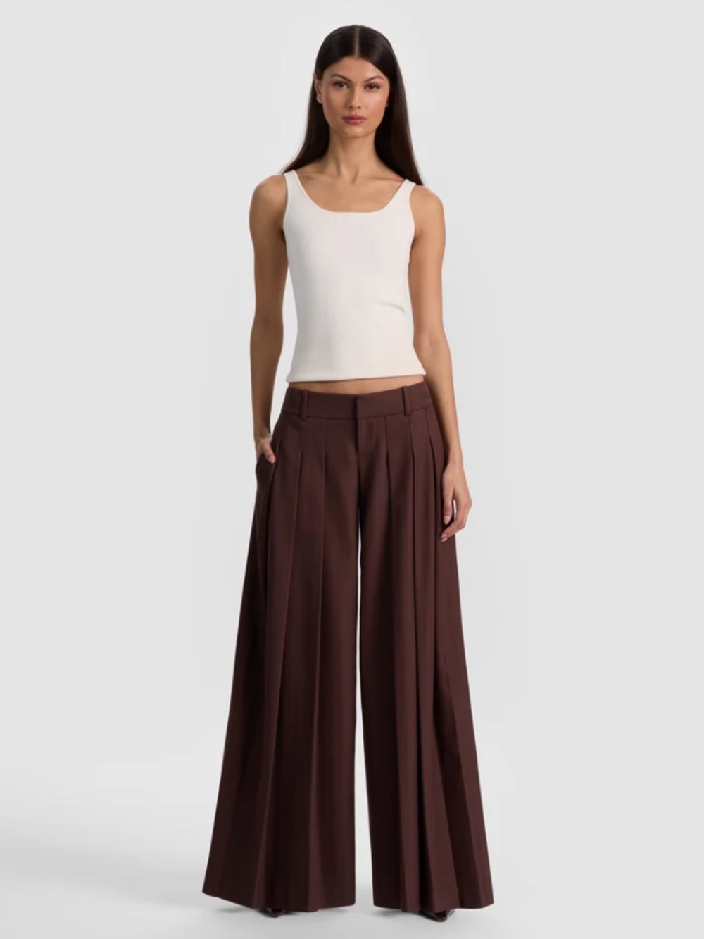 SIMON PLEATED TROUSER - Picture 2 of 10